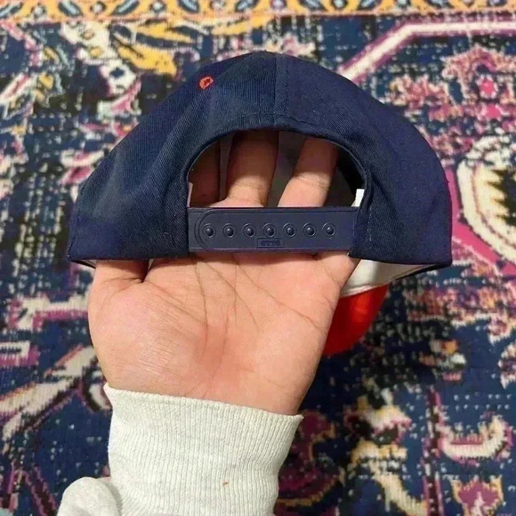 Vintage Chicago Bears NFL Football Snapback Hat NFC Annco Otto Vtg Spell out - Picture 3 of 6